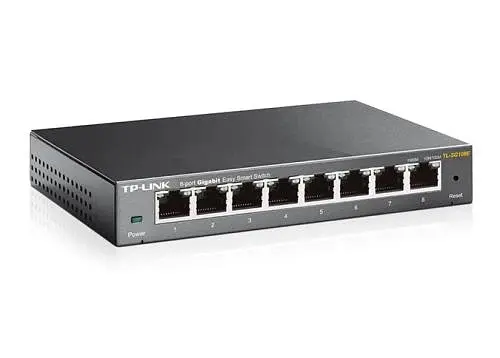 Комутатор TL-SG108E, 8x100/1000 Mb/s, керований, TP-Link teh0028237 - фото 2