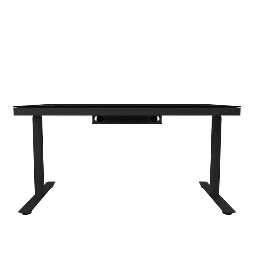 Геймерский стол Lorgar PRO 80G Glass Black (LRG-DP80G) - фото 7