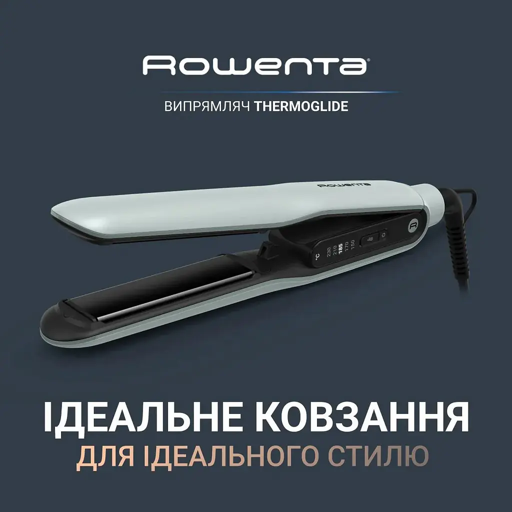 Випрямляч Rowenta Thermoglide світло-зелений (SF5120E0) - фото 2