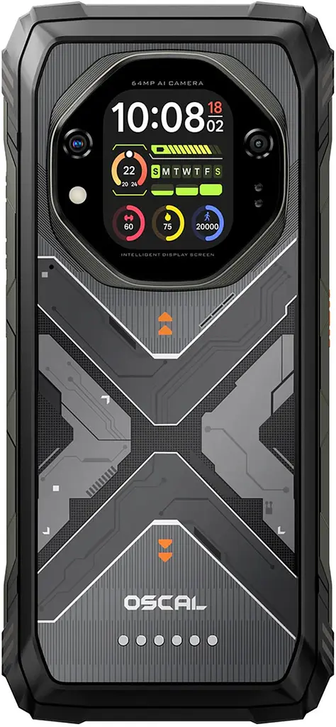 Смартфон Blackview Oscal Tank 1 12/256GB Black (2814626504) - фото 4