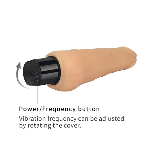 Вібратор Lovetoy Reel Feel Vibrator Flesh 7 Реалістичний, 5, 19х4.2 см - фото 4