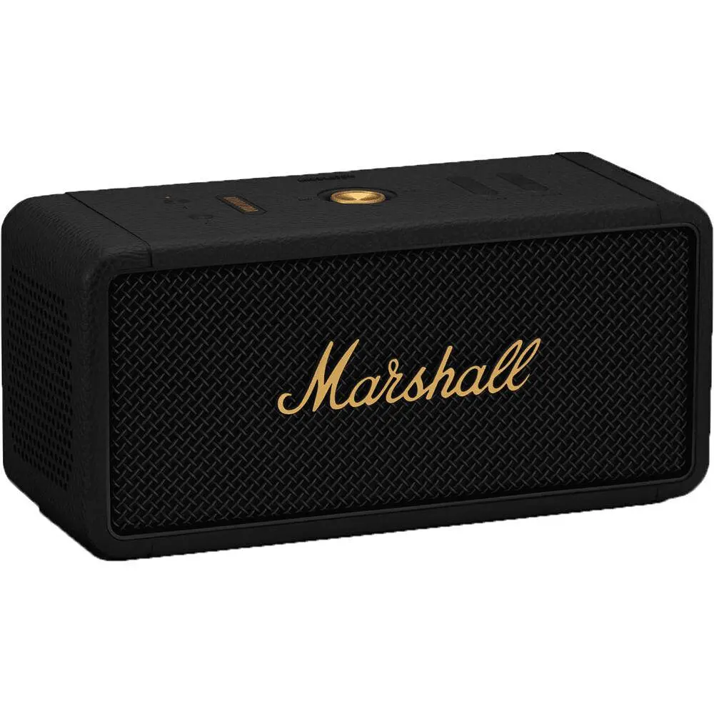 Портативна акустика Marshall Portable Speaker Middleton бездротова Black and Brass (1006034) - фото 2