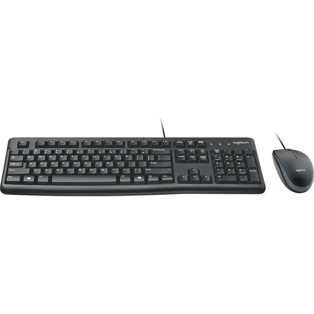 Комплект (клавіатура + миша) Logitech MK120 UA Black (920-002563) [141510] - фото 3