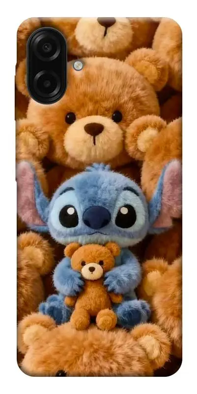 TPU чохол Demsky Stitch teddy bears для Samsung Galaxy A07