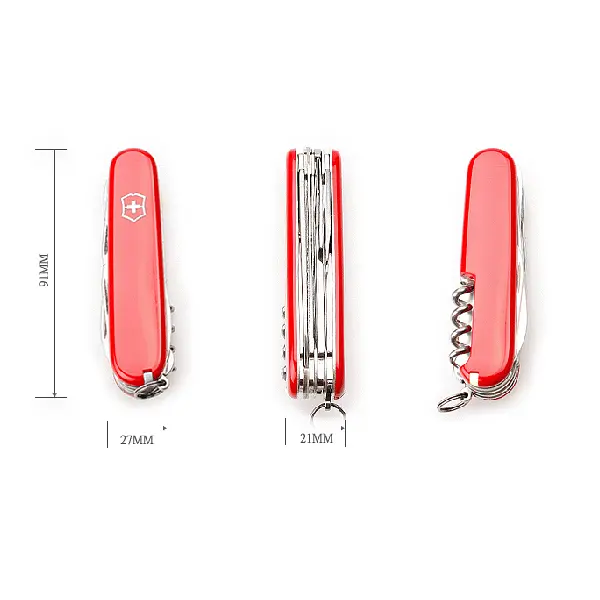 Ніж Victorinox Huntsman 91мм,15функ,черв - фото 5
