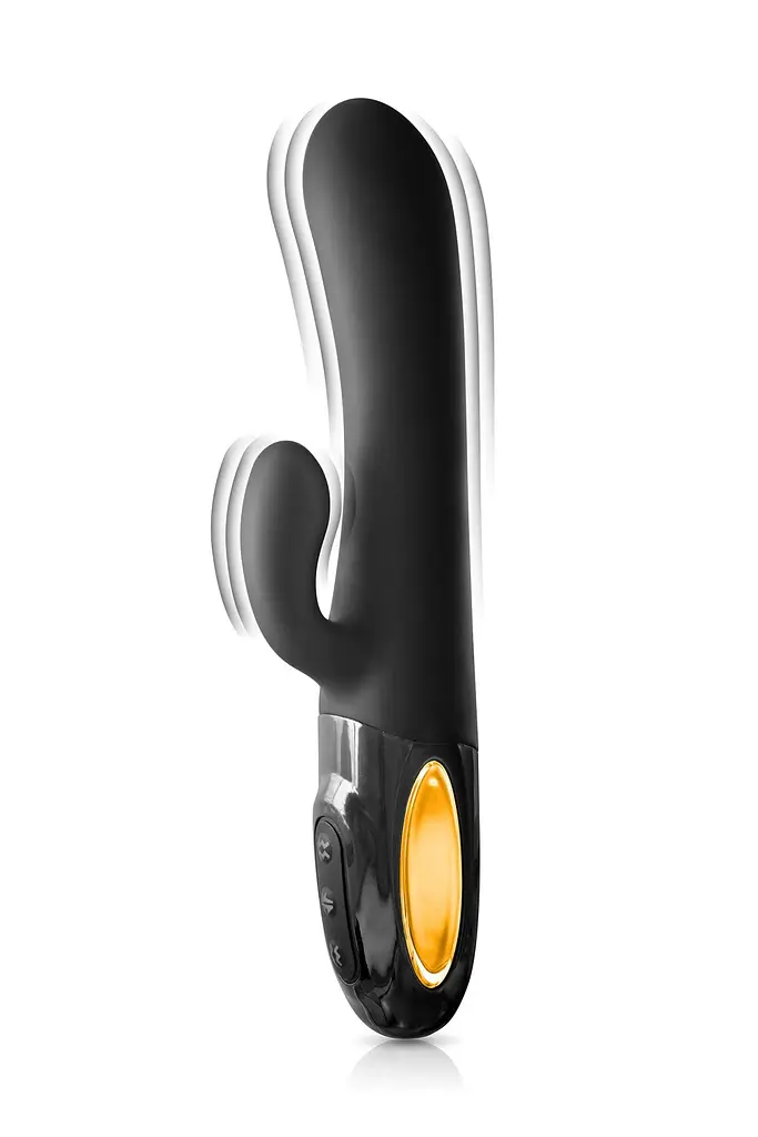 Вибратор-кролик Black Empire My Viscountess 21.8 см черный - фото 2