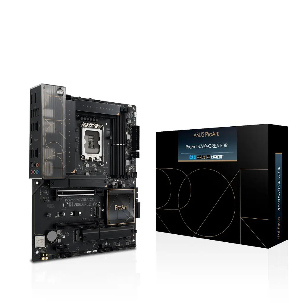 ASUS Материнська плата PROART B760-CREATOR s1700 B760 4xDDR5 M.2 HDMI DP ATX - фото 8