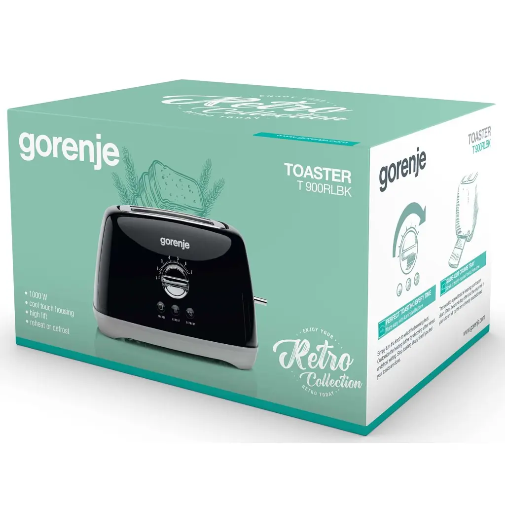 Тостер Gorenje T900RLBK - фото 6