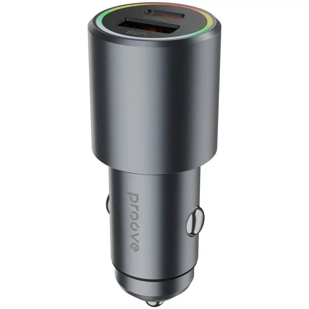 АЗП Proove Double Energy Plus 53W (USB + Type-C), в асортименті - фото 7