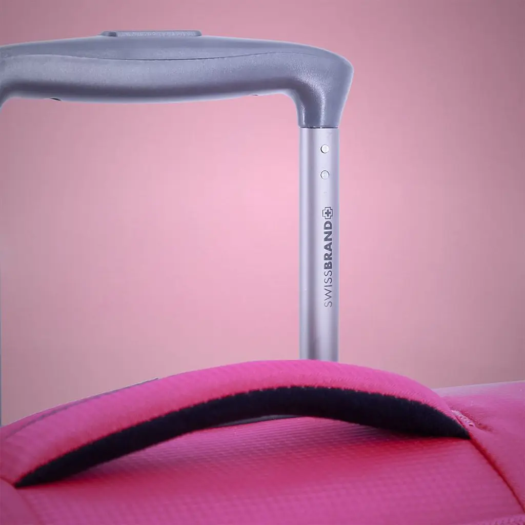 Валіза Swissbrand Silkeborg (S) Fuchsia/Light Grey (SWB_LLSIL941S) - фото 8