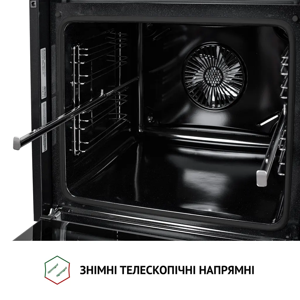 Духова шафа електрична PERFELLI DIAMOND 6D10N NERO - фото 2
