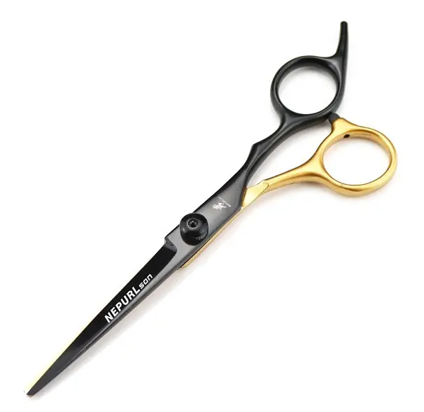 Набор парикмахерских ножниц и инструментов для Barbershop 7ел gold/black - фото 2