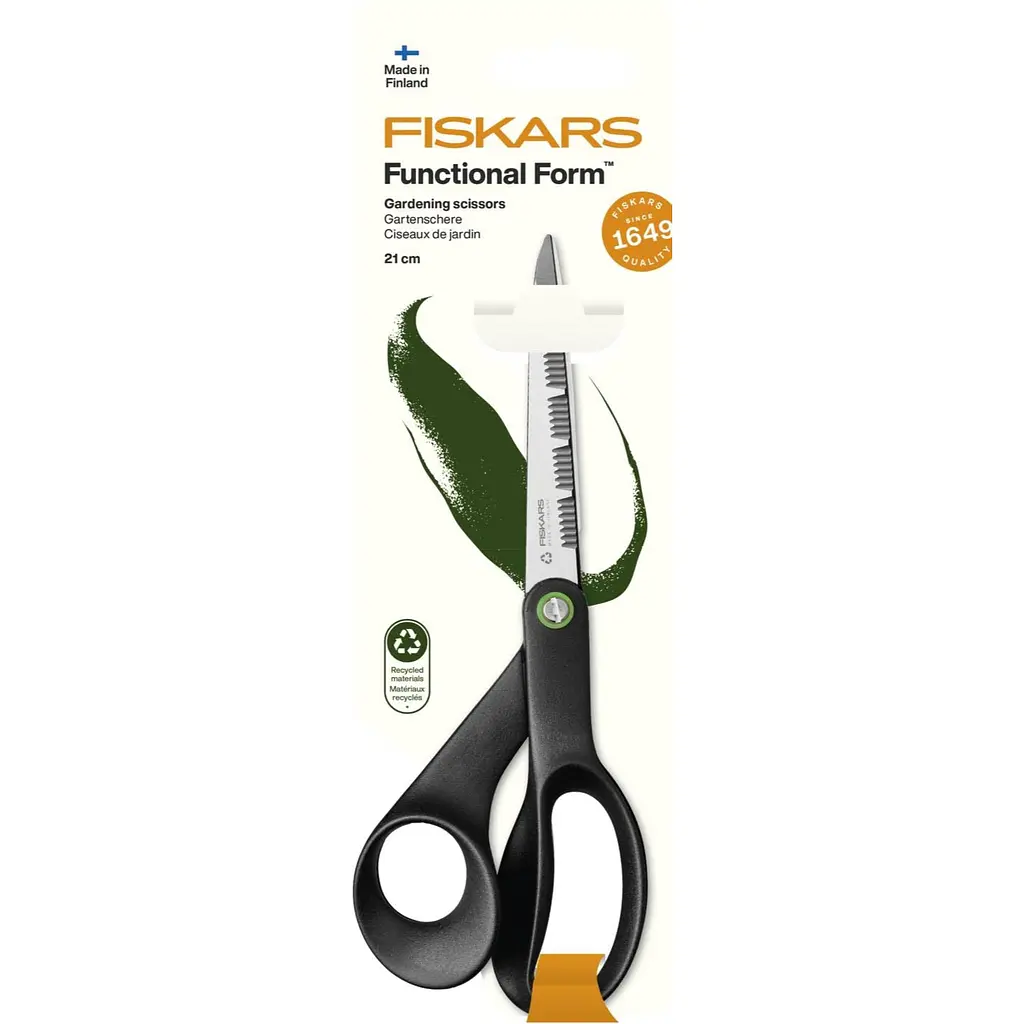 Ножиці садові Fiskars зубчасті 21 см (1074544) - фото 6