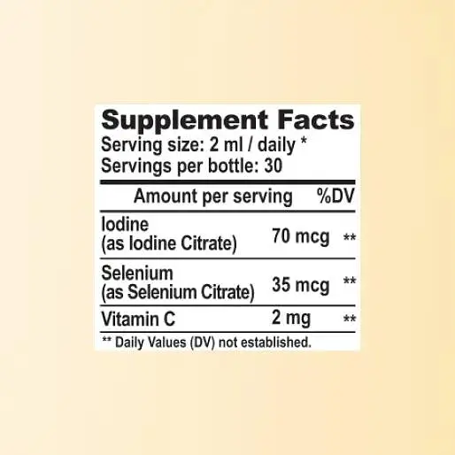 Селен-йод Nano Pure Labs Simply Science Bioavailable Selenium-Iodine SE I 60 мл - фото 7