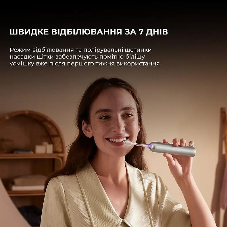 Электрическая зубная щетка Mova Fresh Pro Sliver (ATB15A-SIL) - фото 10