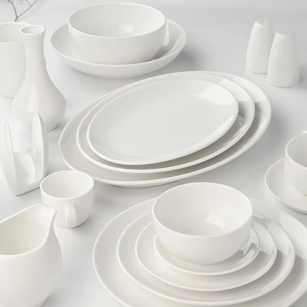 Тарелка МВМ My Home Жемчужина пирожковая 16 см белая (KP-90 WHITE) - фото 4