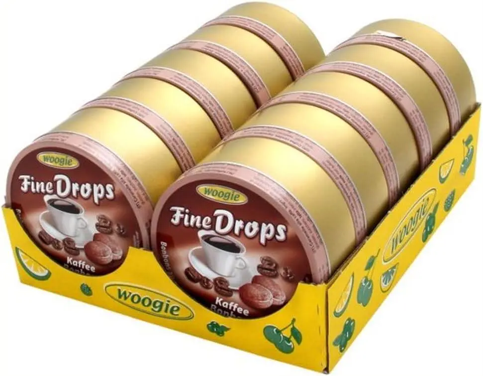 Льодяники Woogie Fine Drops зі смаком кави 200г - фото 6