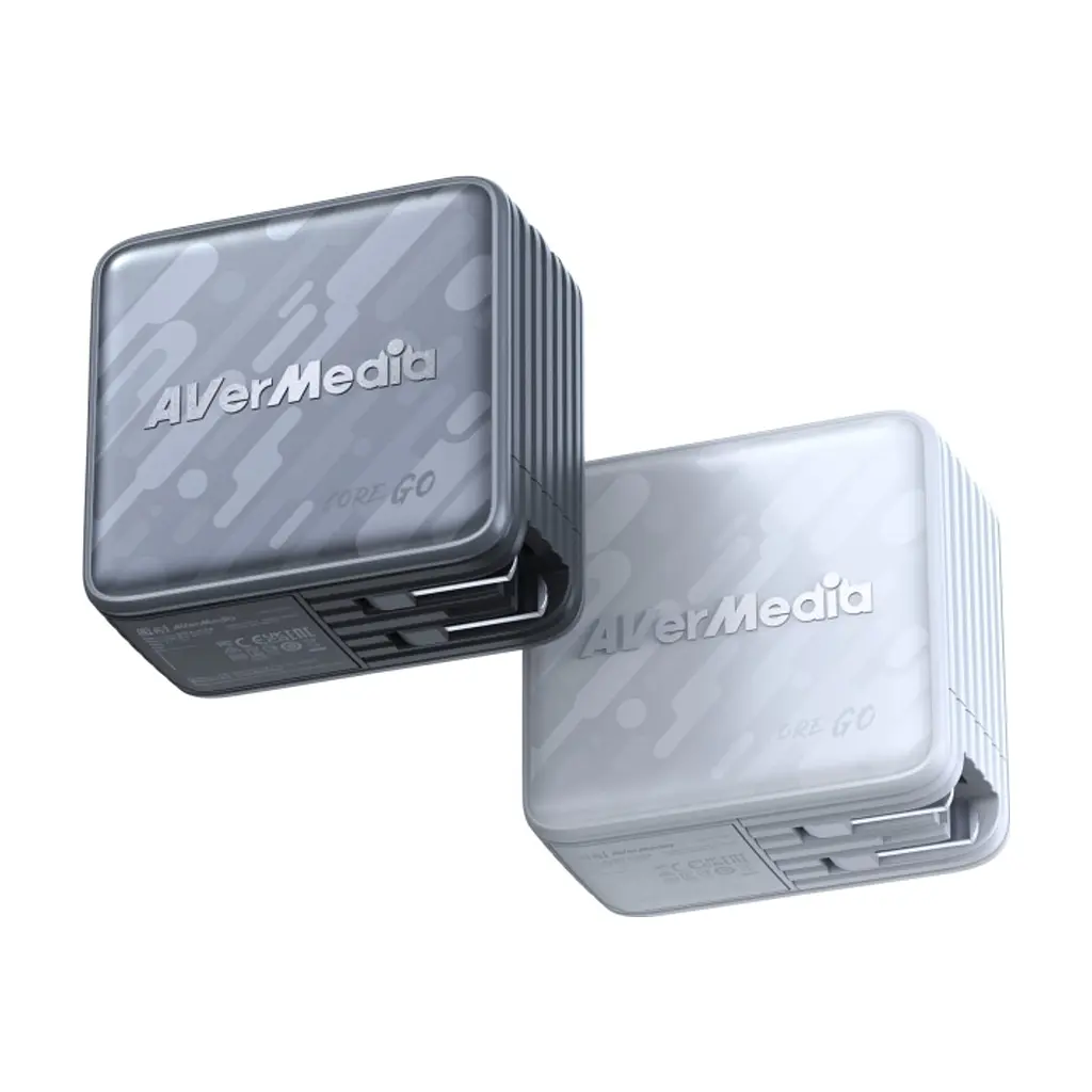 Зарядний пристрій AVerMedia GC313 CORE GO 100W 2хUSB-С 1хUSB-A 1xHDMI black (40AAGC313AWN) - фото 2