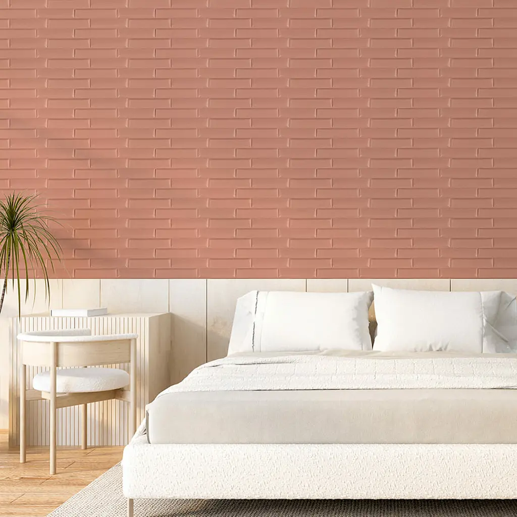 Самоклеюча декоративна 3D панель Sticker Wall SW-00001715 Кладка кави з молоком 700x770x5мм - фото 5