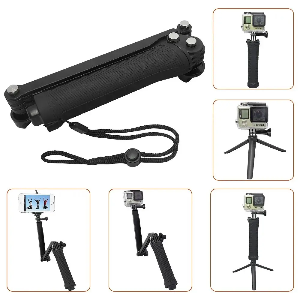 Монопод-штатив RIAS 3-Way 3в1 Black - фото 2