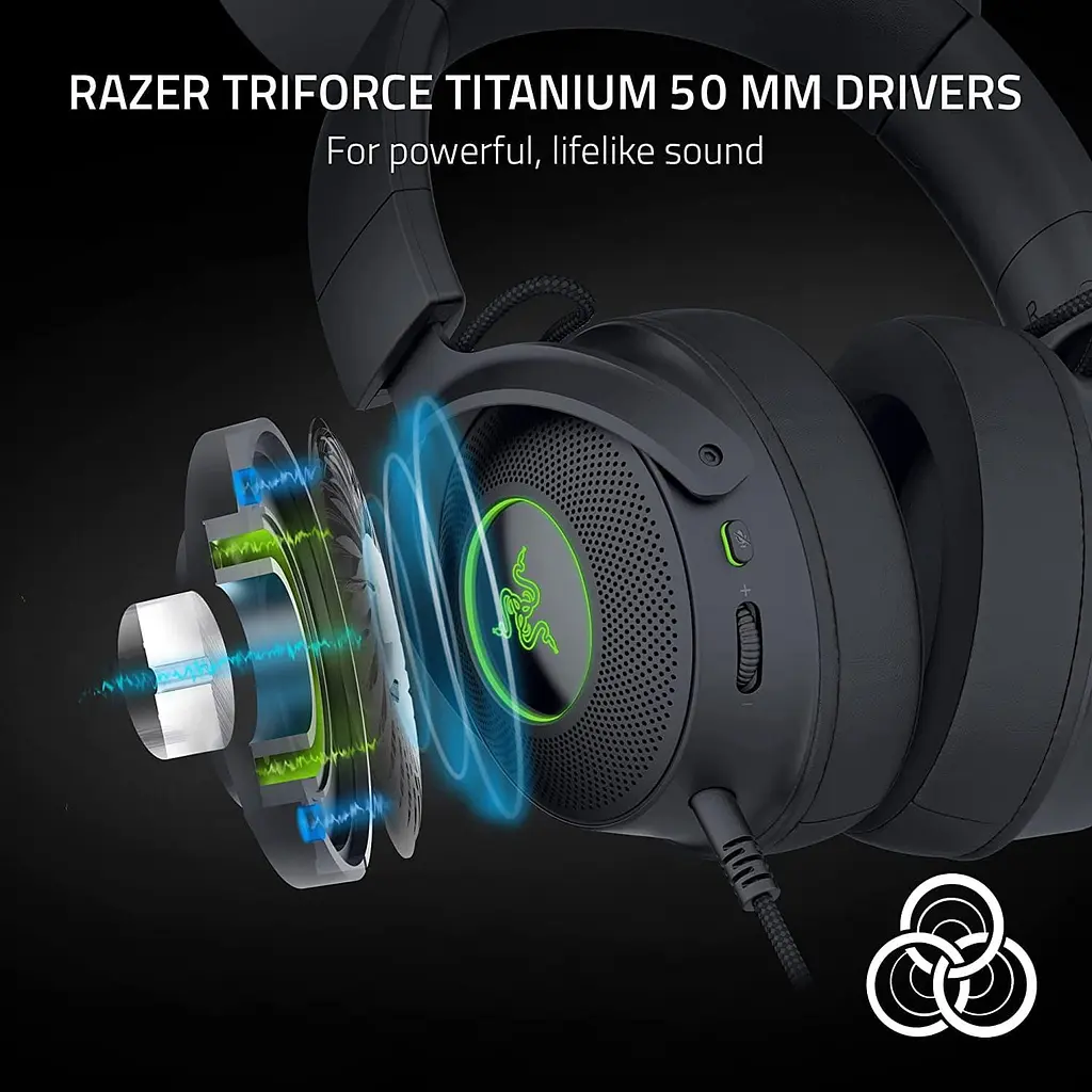 Ігрова гарнітура Razer Kraken Kitty V2 Pro Black (RZ04-04510100-R3M1) - фото 7