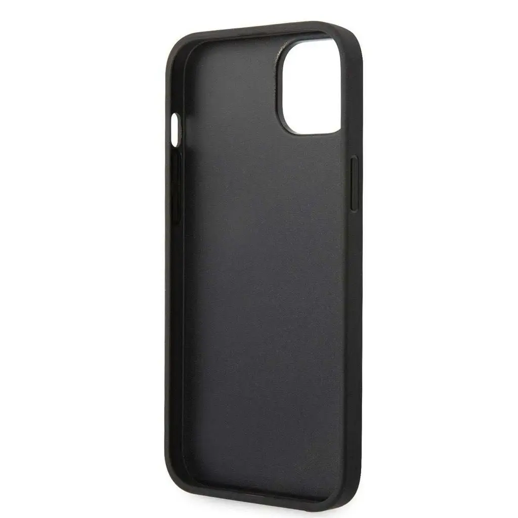 Чехол Karl Lagerfeld PU Grained Leather Logomania для iPhOne 14 Plus Black - фото 5