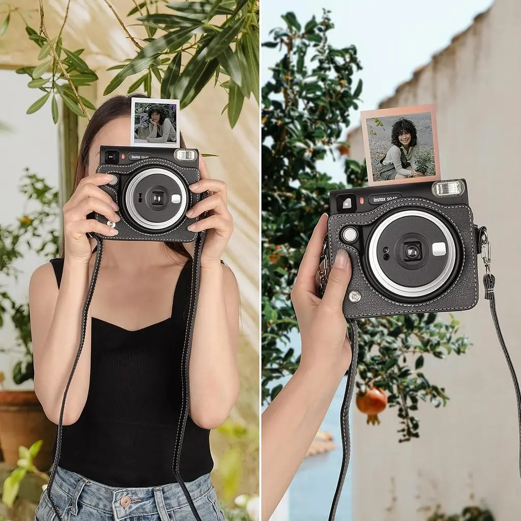 Чехол для фотоаппарата Fujifilm Instax Square SQ40 черный - фото 7