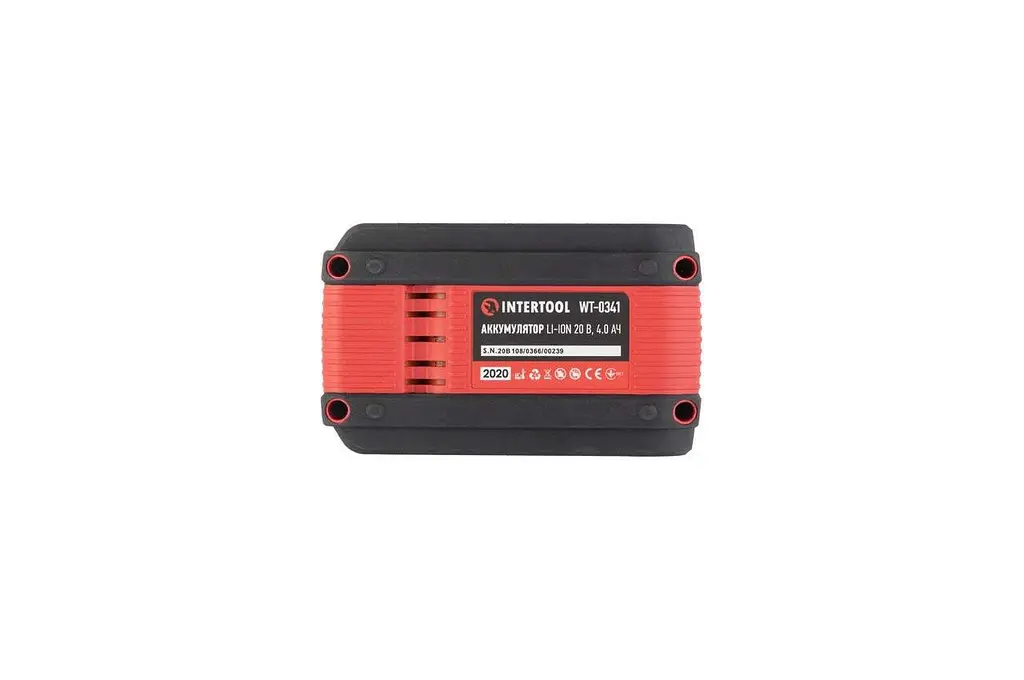 Аккумулятор для инструмента Intertool Storm WT-0341 20В x 4Ач Li-Ion - фото 5
