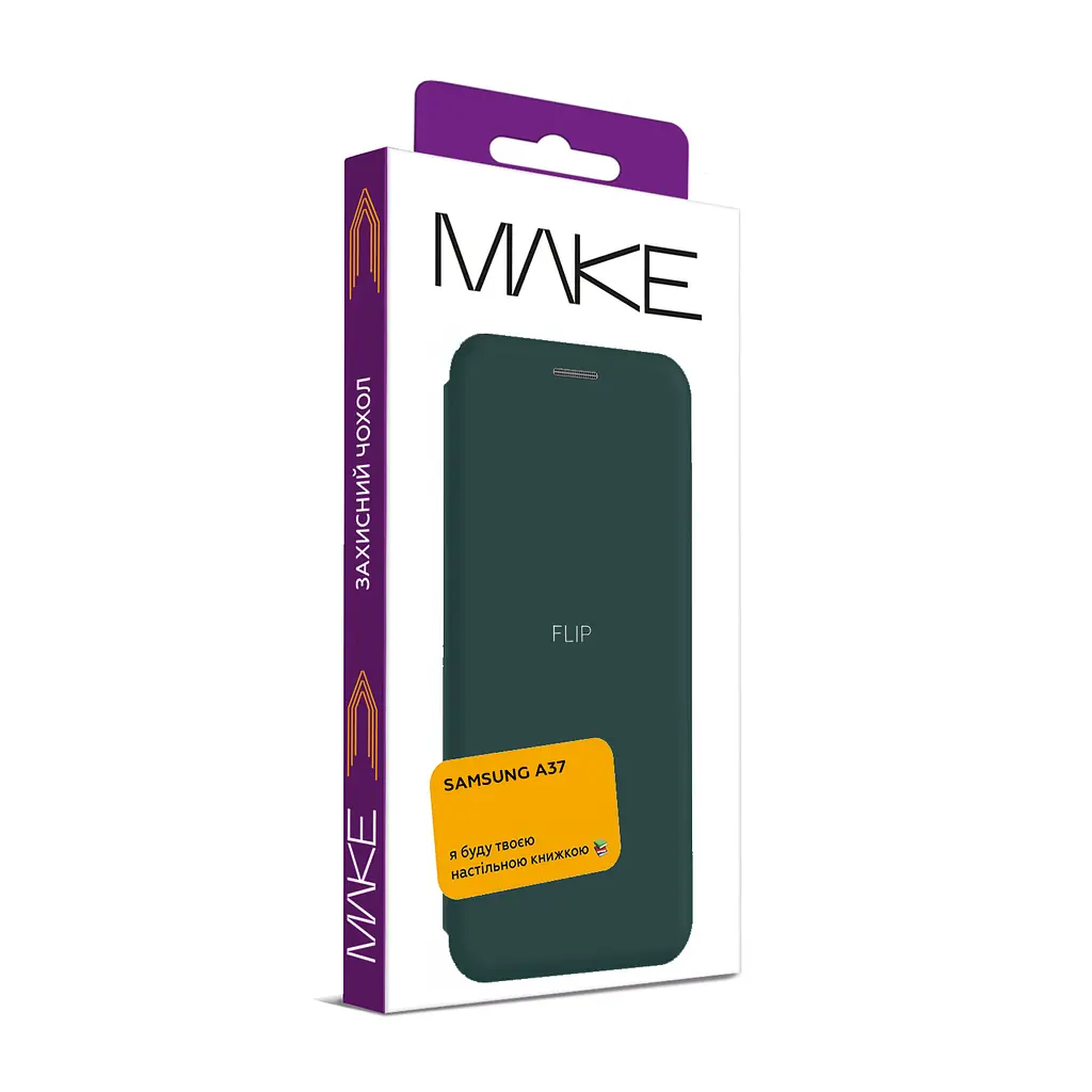 Чохол-книжка MAKE Samsung A37 Flip Greygreen - фото 3