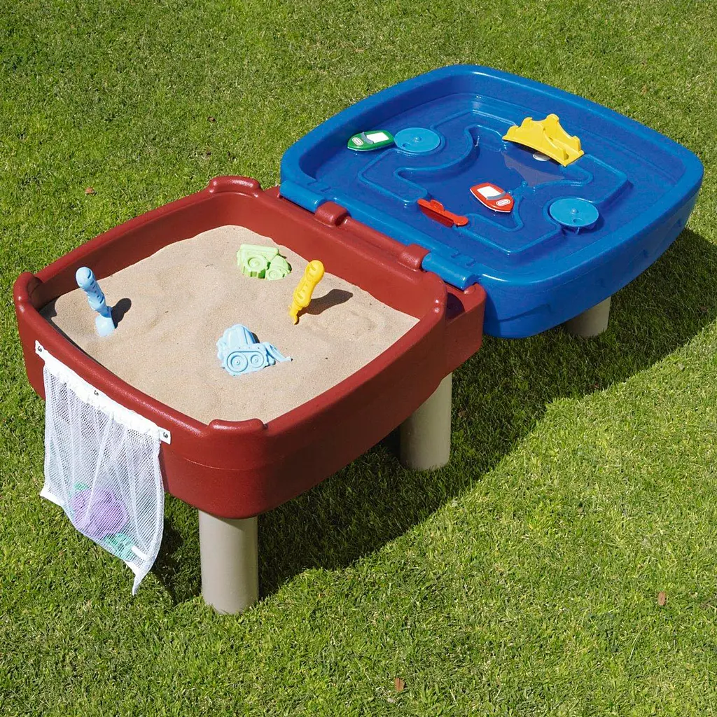 Песочница-стол Little Tikes 2в1 Играем и рисуем (451T10060) - фото 3