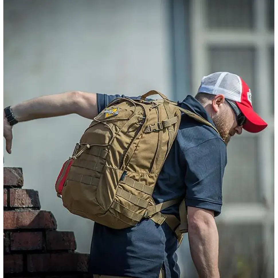 Рюкзак туристичний Helikon-Tex 21л Backpack - Nylon Polyester Blend - Melange Grey (PL-EDC-NP-M3) - фото 3