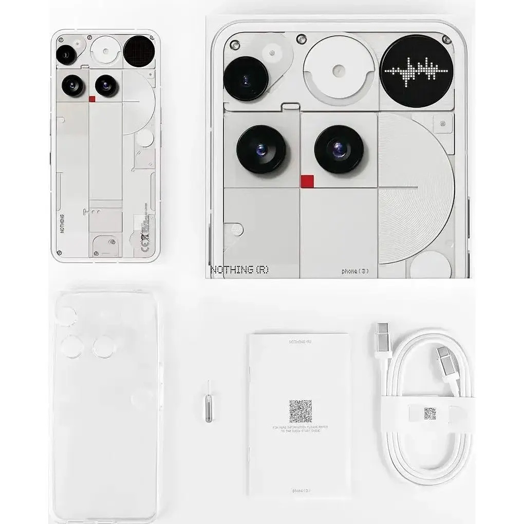 Смартфон Nothing Phone (3) 16/512GB White [142364] - фото 8