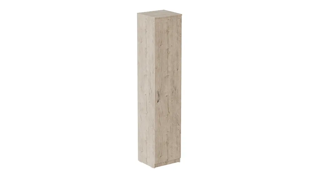 Пенал Анжело Ferrum-decor на 5 полиць із дверима 1900x400x380 ДСП Дуб Сан-Марино 16 мм (FRD-104906) - фото 3