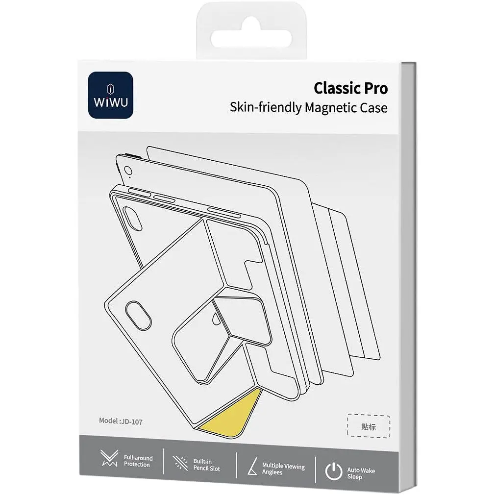 Чохол-книжка WiWU Classic Pro JD-107 для Apple iPad 10th Gen 10.9` (2022)/iPad 11 (2025) Black [171500] - фото 2