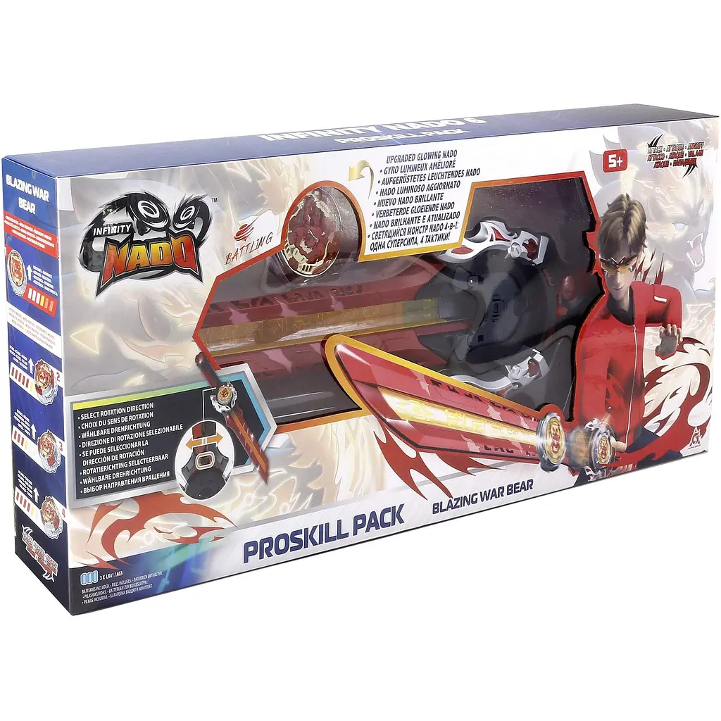 Дзига Auldey Infinity Nado VI Proskill Pack Blazing War Bear (EU654212) - фото 3