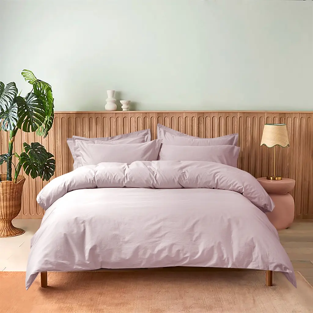 Постельное белье Lotus Home - Rebeca сиреневый семейный - фото 2