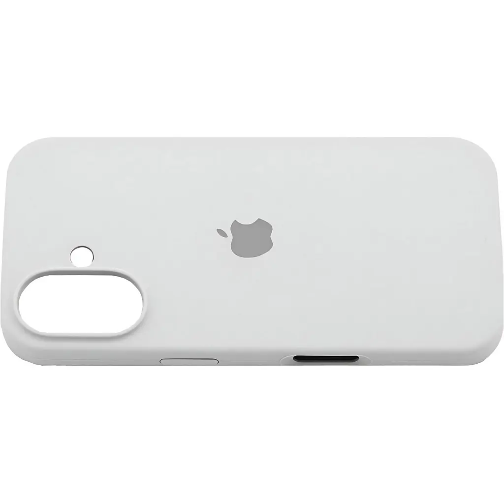 Чохол Silicone Case для Apple iPhone 16 White AA [115095] - фото 2