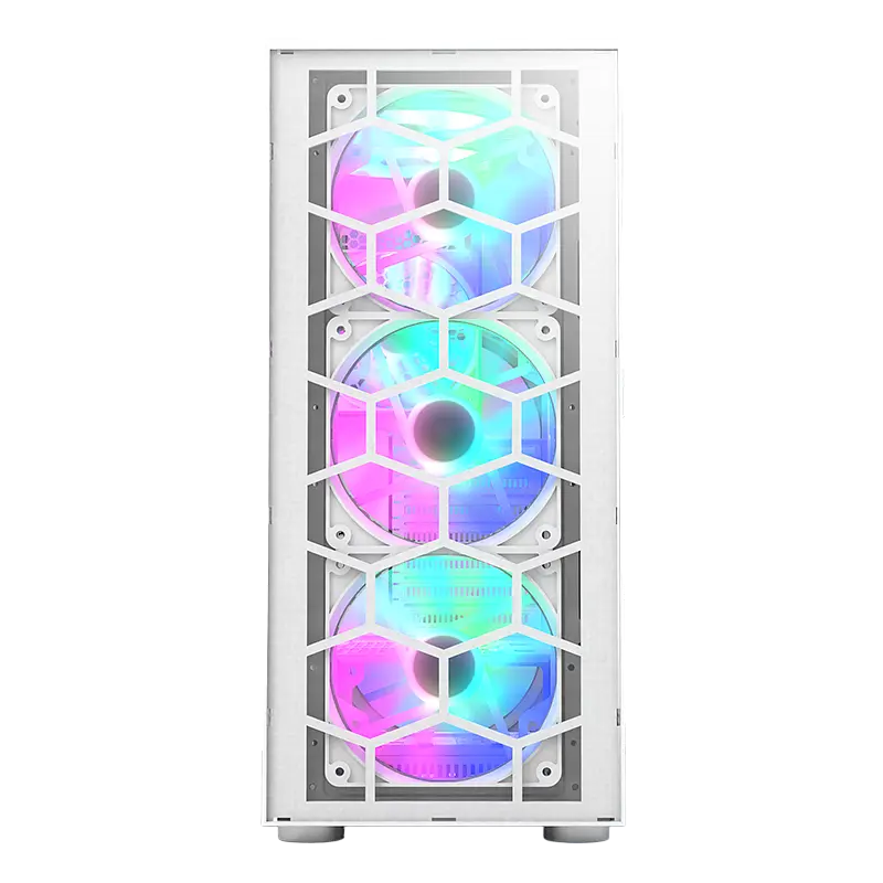 Корпус Montech X3 Glass RGB White (X3 GLASS (W)) - фото 2