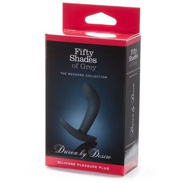 Масажер простати Fifty Shades Of Grey, Driven by Desire Silicone Butt Plug, 9х3 см - фото 3