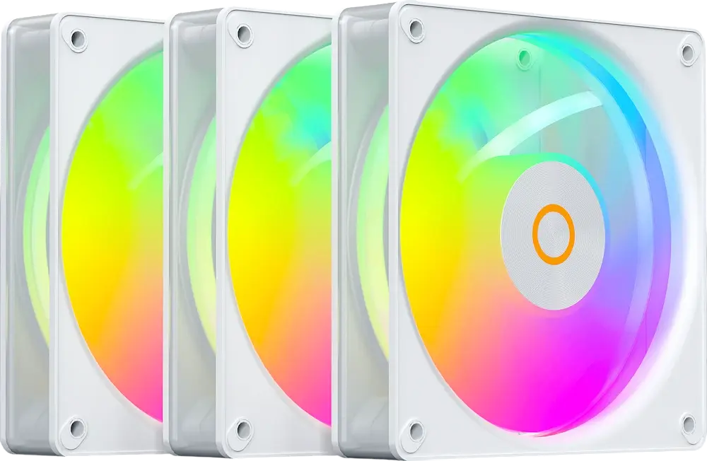 Вентилятор Ocypus Gamma F12 Elite ARGB 3-IN-1 White (GAMMA-F12-WH3AM00E-GL) - фото 3