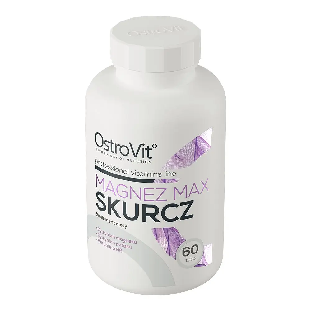Вітаміни та мінерали OstroVit Magnez Max Skurcz 60 таблеток - фото 2