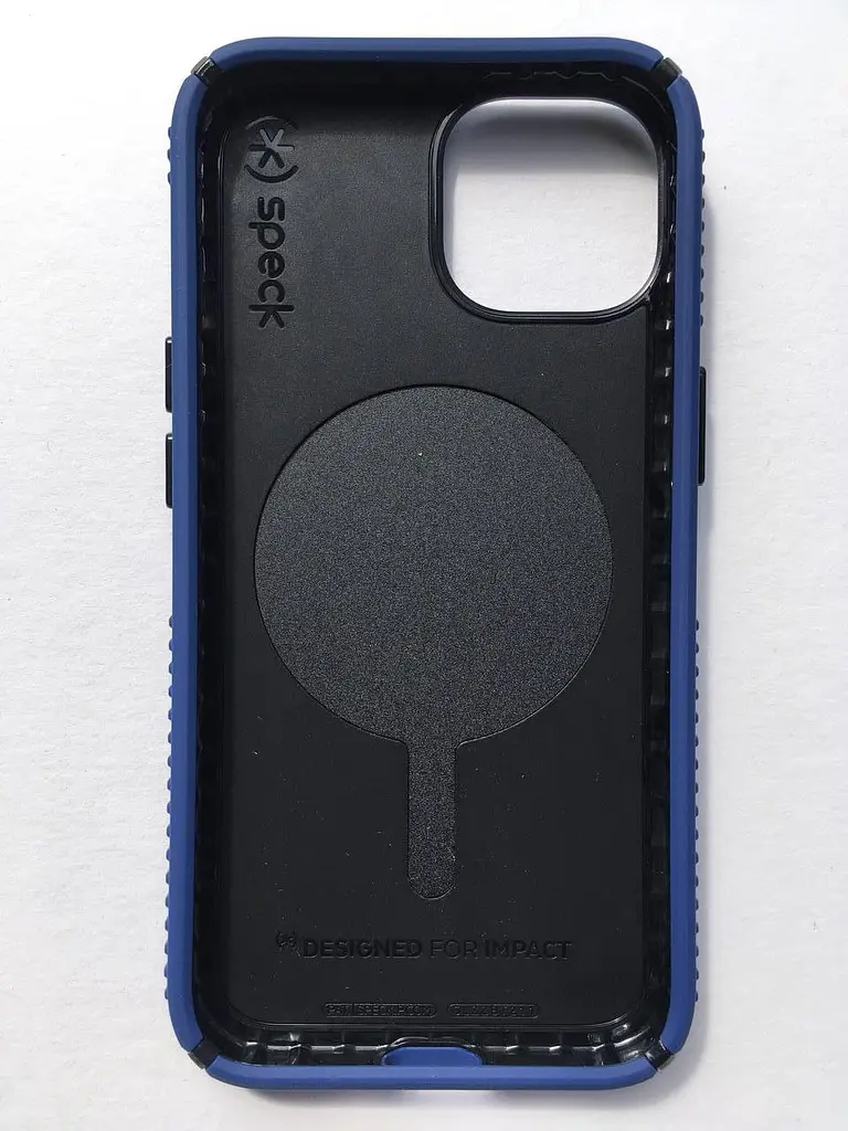 Чохол протиударний з антимікробним покриттям Speck Presidio2 Grip MagSafe 150059-9974 для Apple iPhone 14 (6.1") Blue - фото 3