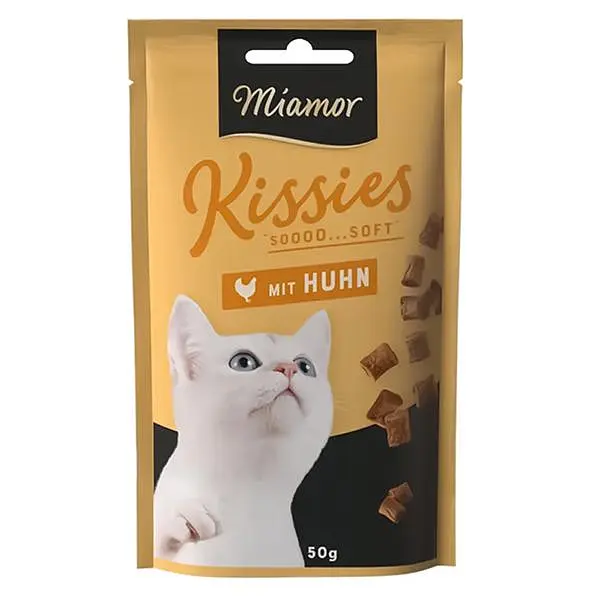 Ласощі для котів Miamor Kissies mit Huhn МІАМОР КІСІС КУРИЦЯ 50 г
