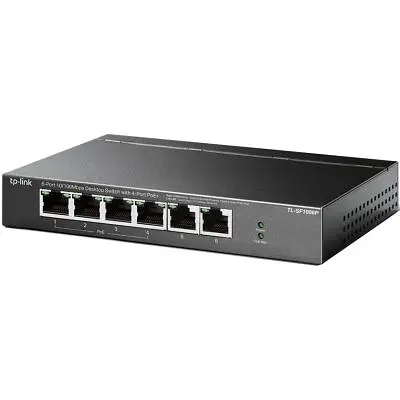 Комутатор мережевий TP-Link (TL-SF1006P) - фото 2