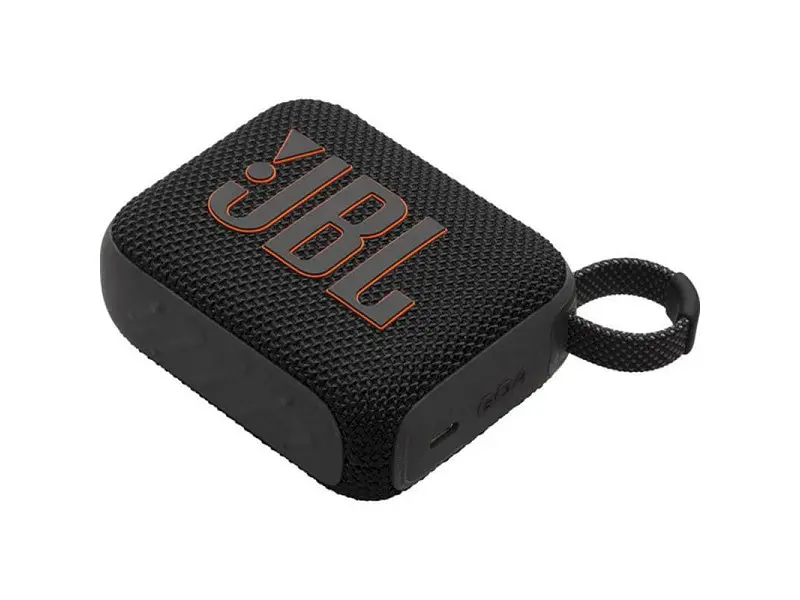 Портативна акустика JBL Go 4 Black (GO4BLK) - фото 4