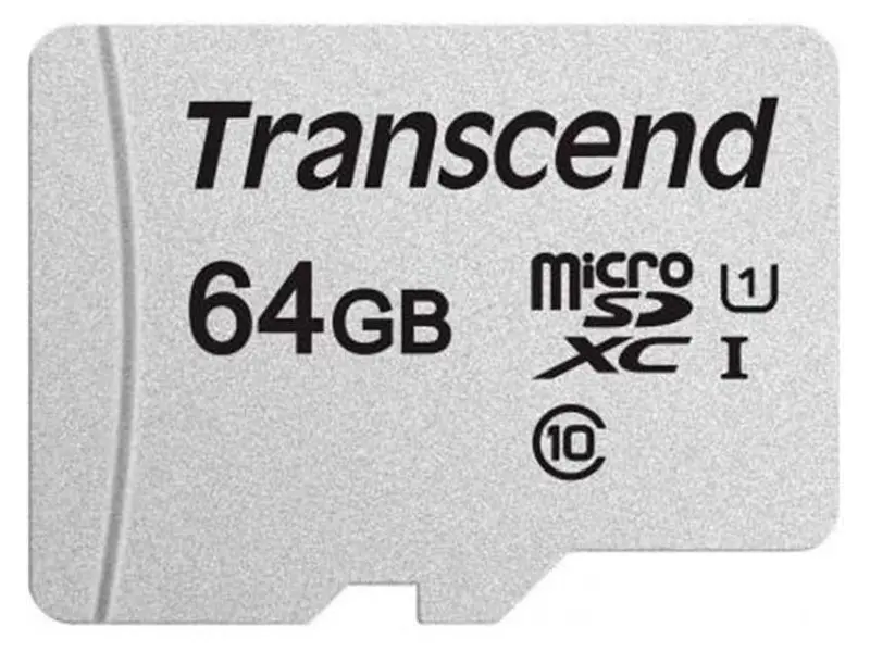 Карта памяти Transcend 300S microSDXC UHS-I 64 GB (TS64GUSD300S)