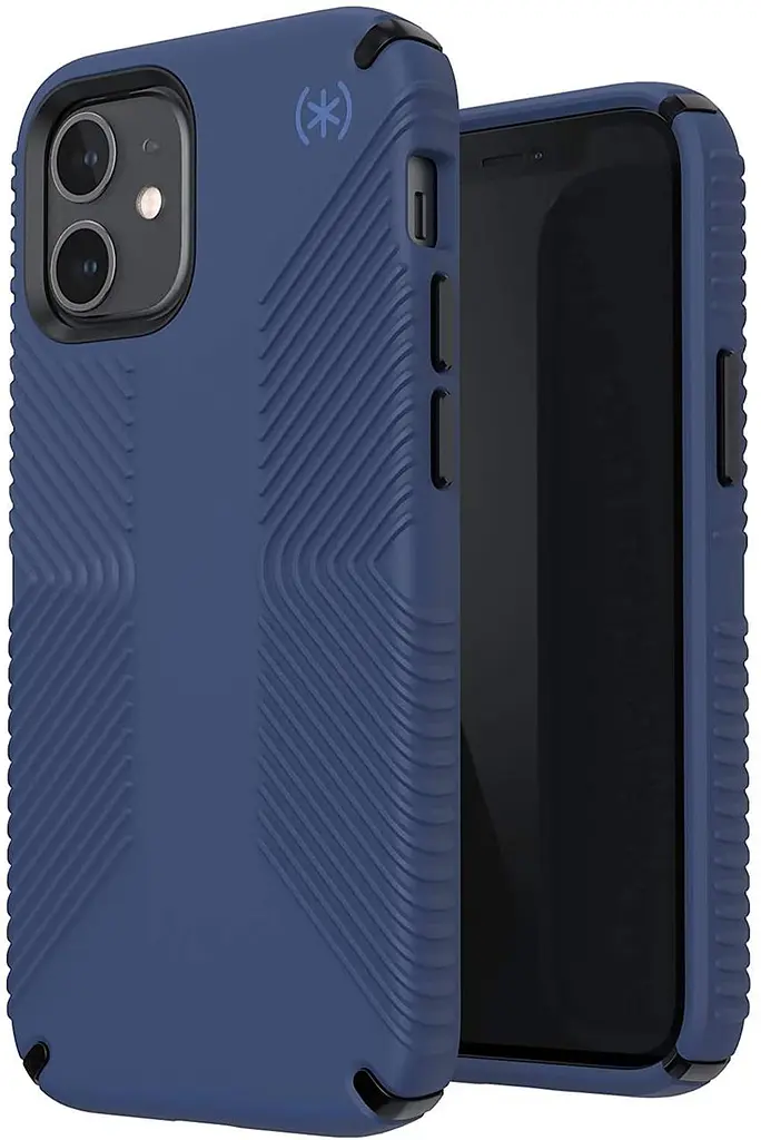 Чохол протиударний з антимікробним покриттям Speck Presidio Grip для Apple iPhone 12 Mini (5.4") Coastal Blue - фото 8