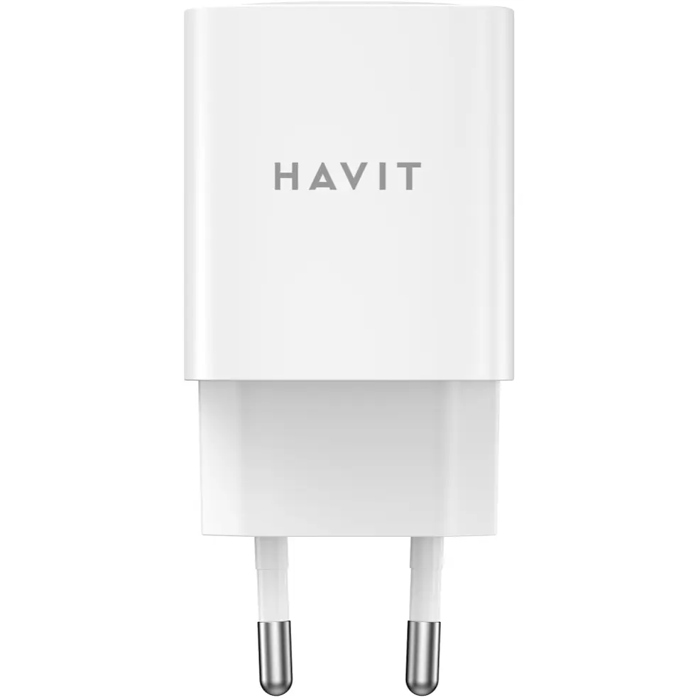 Зарядний пристрій HAVIT UC30 PRO GaN 30W USB-Aта USB-C, білий (HV-UC30 PRO-WH) - фото 4