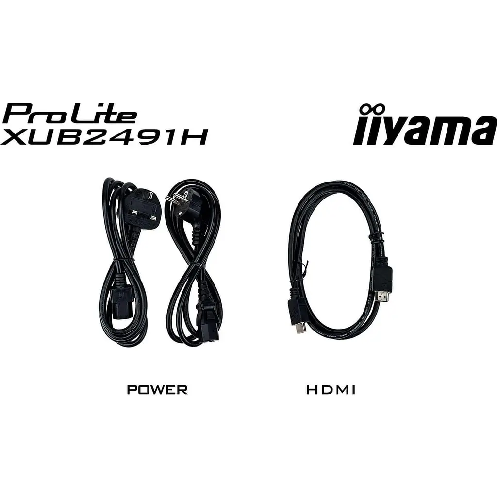 Монітор 23.8" Iiyama XUB2491H-B1 FHD IPS 100Hz (XUB2491H-B1) - фото 8