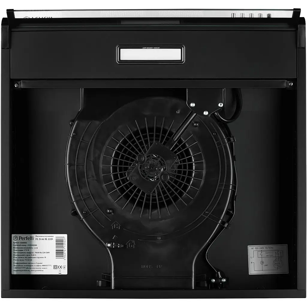 Витяжка Perfelli PL 5144 BL LED - фото 6
